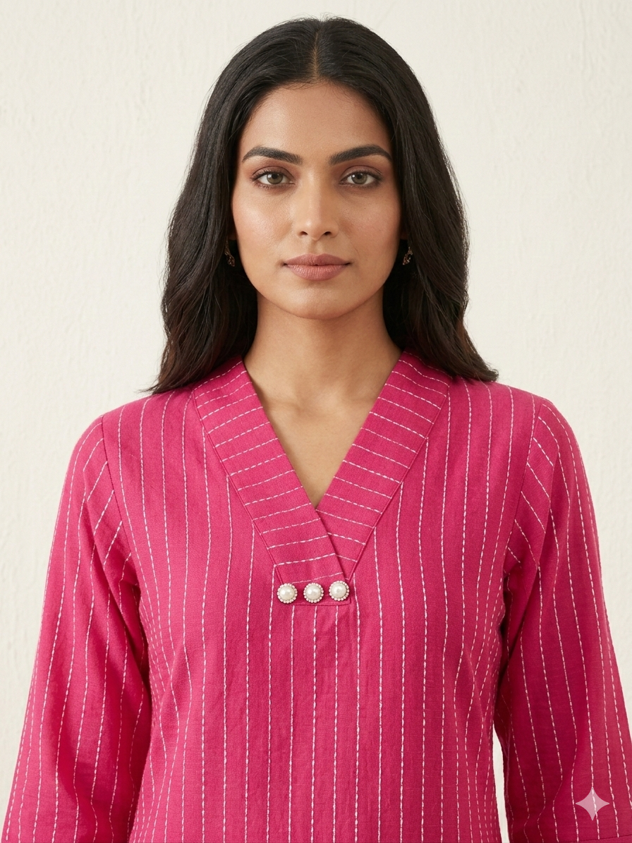 Pure Cotton Two Piece Pant Set PS0158
