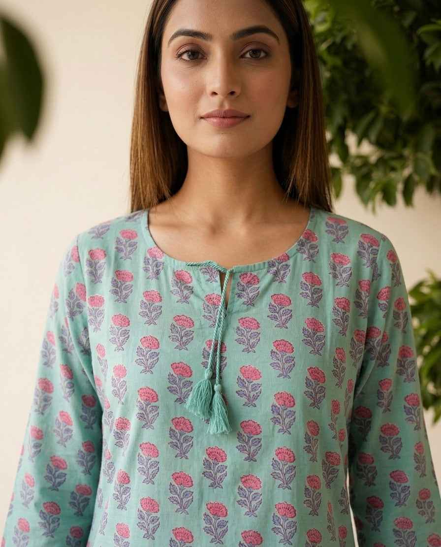 Pure Cotton Only Single Kurta Set