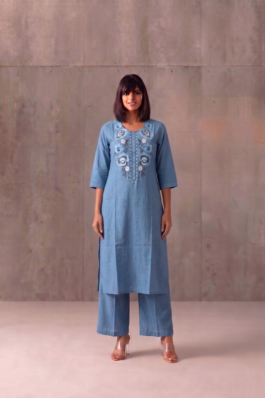 Soft Raw Silk Pant Sets PS0153