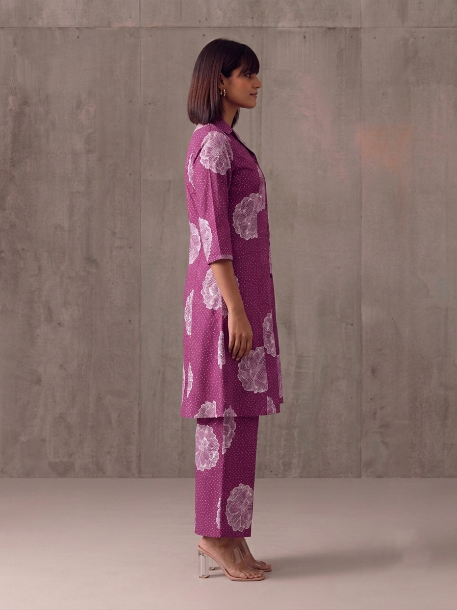 Premium Cotton Aline Pent Set PS0200