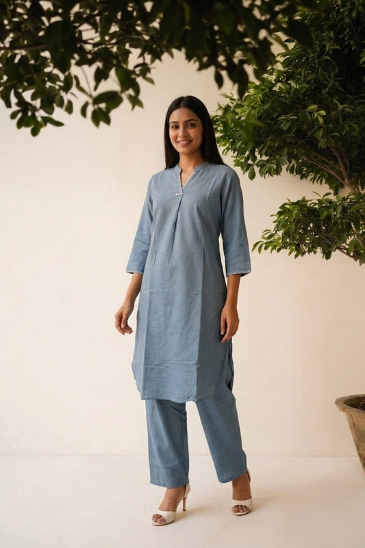 Pure Cotton Pant Sets PS0214