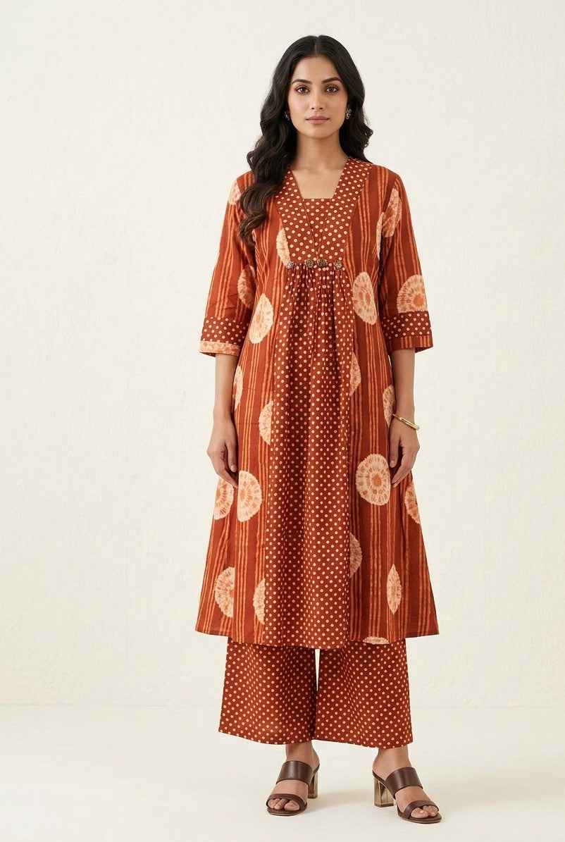 Pure Cotton Two Piece Set  PS0159