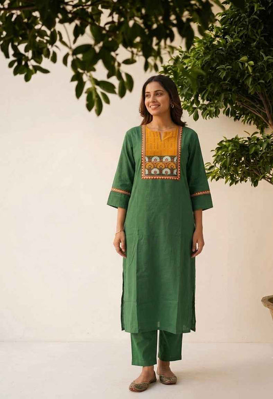 Big Size Two Piece In Cotton Fabric TP002